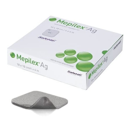 MEPILEX AG 10X10CM - 5PZ 287110