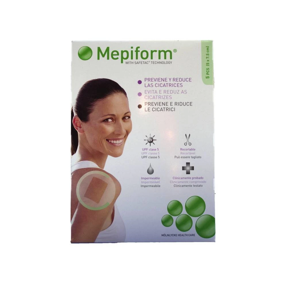 MEPIFORM CICATRICI 5X7,5 5PZ