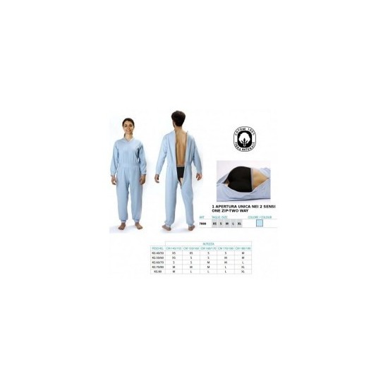ORIONE HOME 7888 PIGIAMA AZZURRO UNISEX
