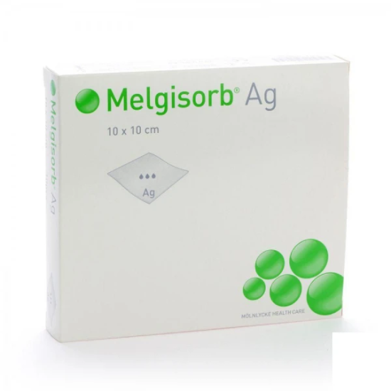 MELGISORB AG MEDICAZIONE 10X10