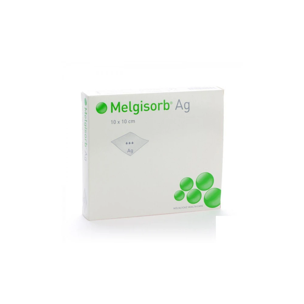 MELGISORB AG MEDICAZIONE 10X10