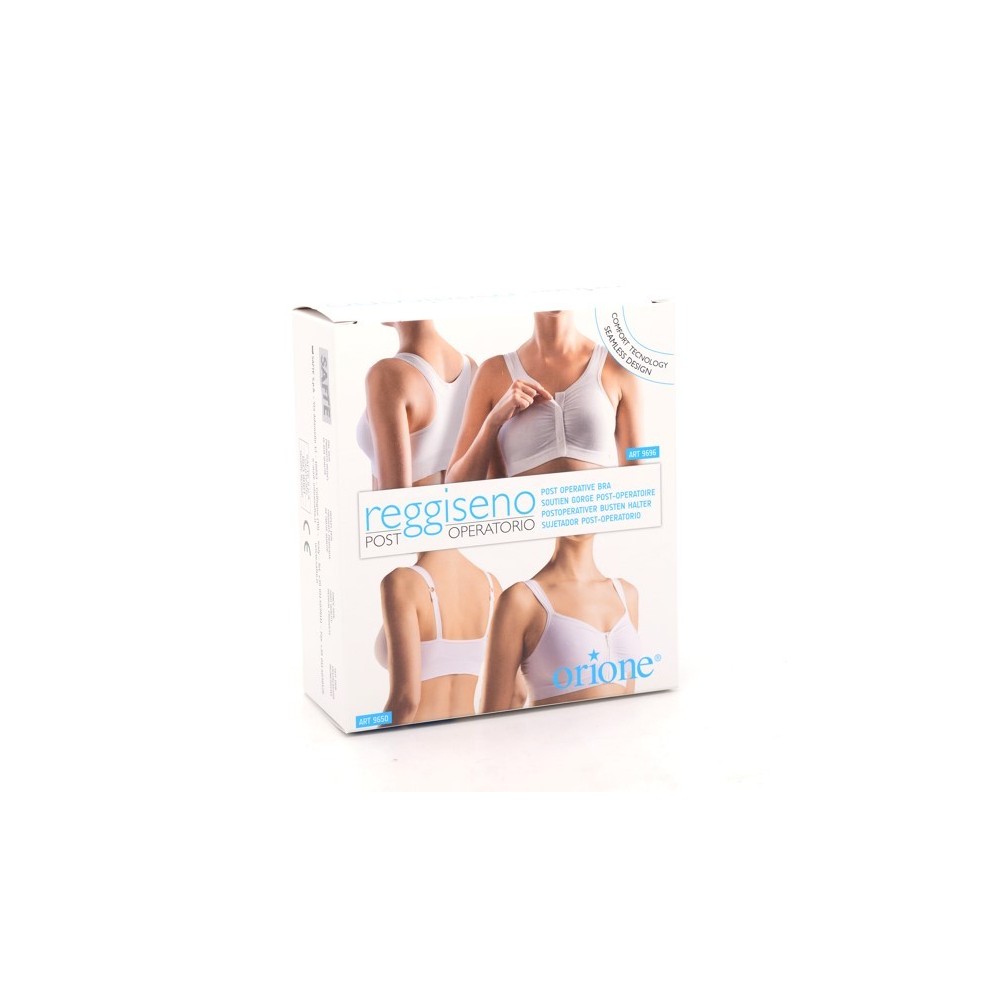 ORIONE 9696 REGGISENO POSTOP. BIANCO/NERO