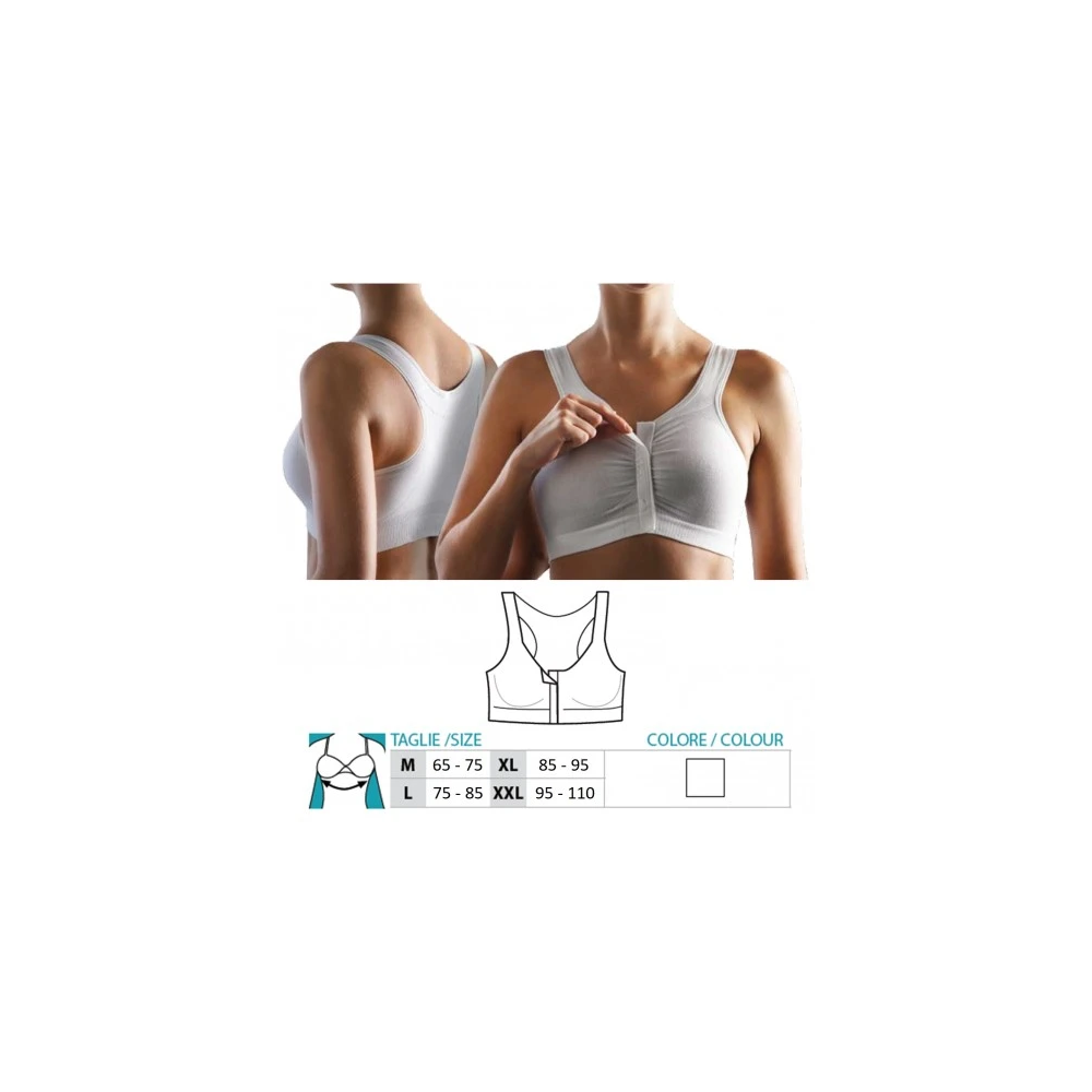 ORIONE 9696 REGGISENO POSTOP. BIANCO/NERO