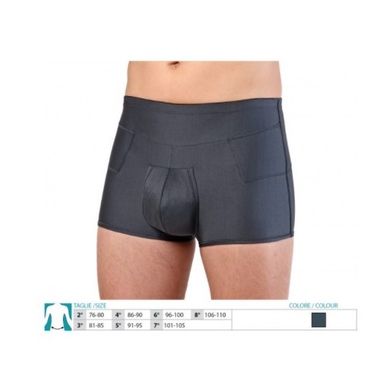 ORIONE 516 CINTO BOXER UOMO ANTRACITE