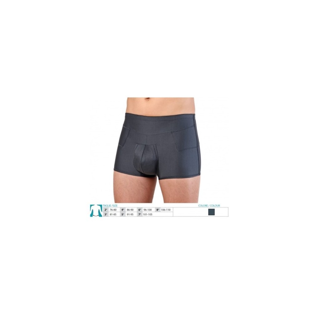 ORIONE 516 CINTO BOXER UOMO ANTRACITE