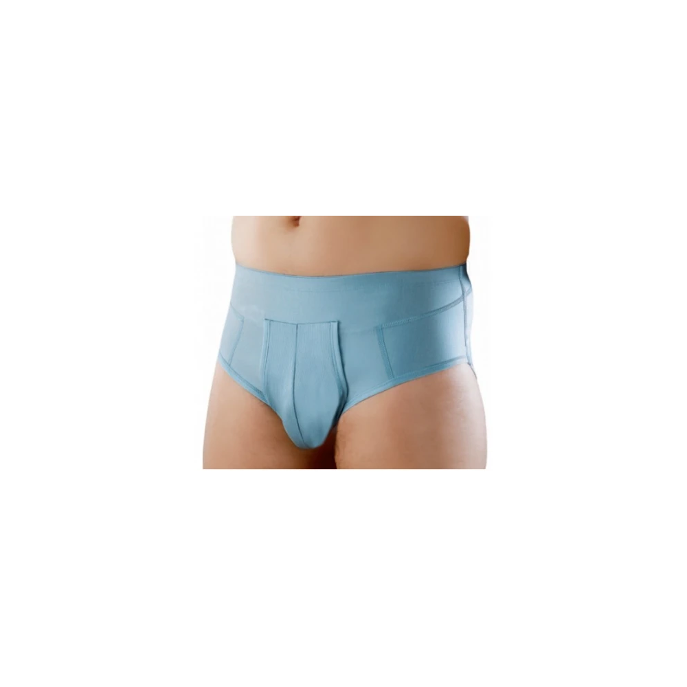 ORIONE 515 SLIP ERNIA UOMO AZZURRO/BIANCO