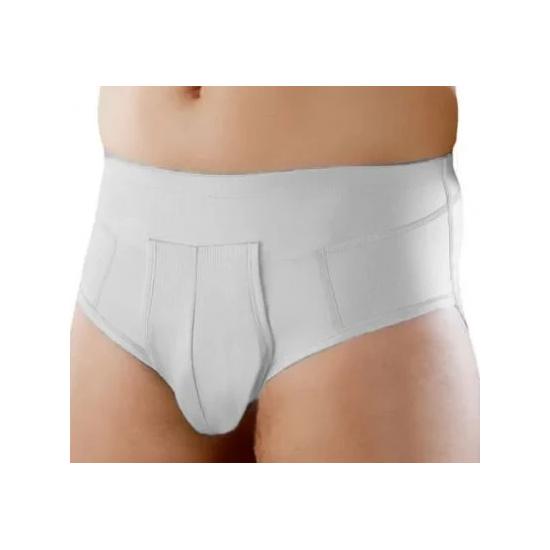 ORIONE 515 SLIP ERNIA UOMO AZZURRO/BIANCO