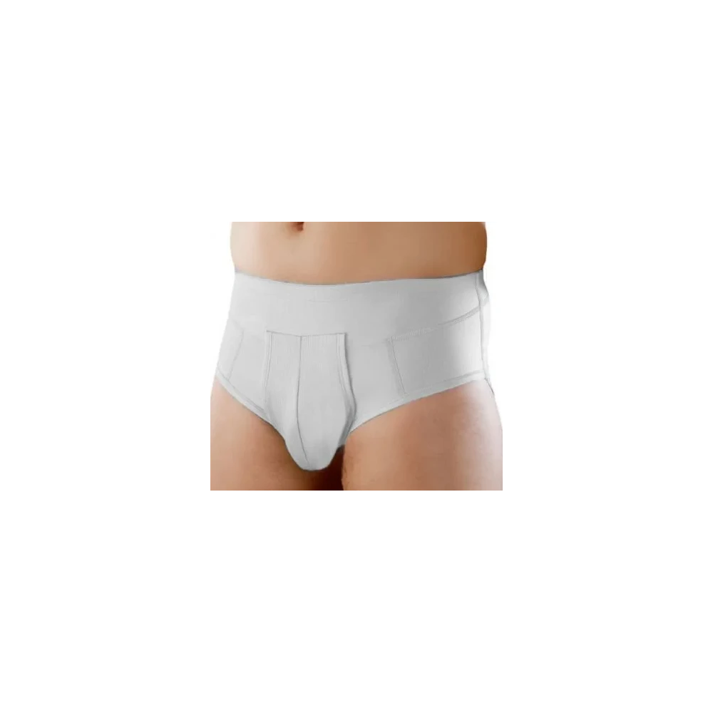 ORIONE 515 SLIP ERNIA UOMO AZZURRO/BIANCO