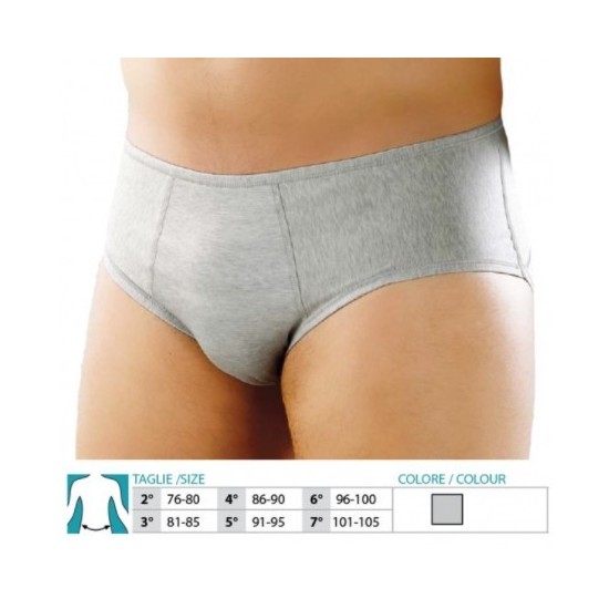 ORIONE 560 SLIP ERNIA UOMO GRIGIO