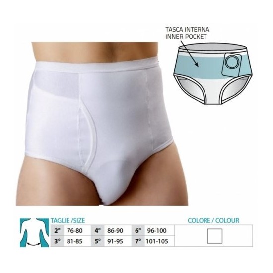 ORIONE 556 STOMIA SLIP UOMO BIANCO