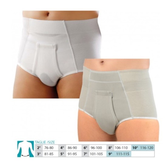 ORIONE 316 SLIP ERNIA ALTO GRIGIO/BIANCO