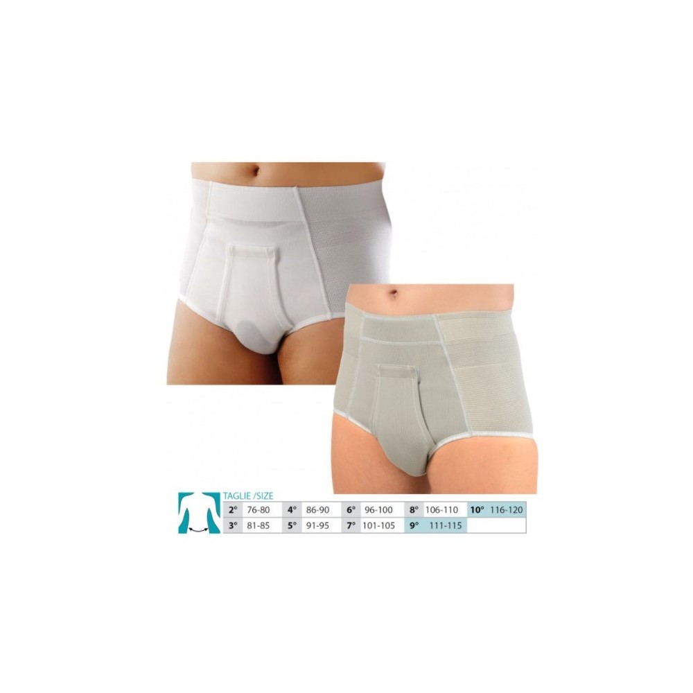 ORIONE 316 SLIP ERNIA ALTO GRIGIO/BIANCO