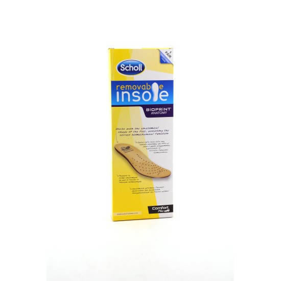 SCHOLL SOLETTE BIOPRINT REMOVABLE INSOLE