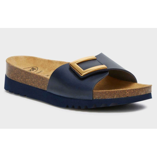 SANDALI MONTEREY MULE VINTAGE BLU NAVY