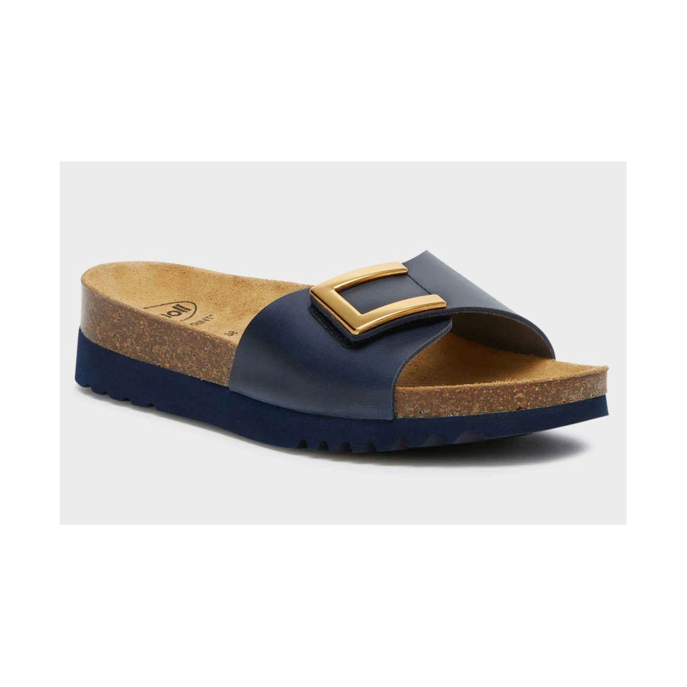SANDALI MONTEREY MULE VINTAGE BLU NAVY