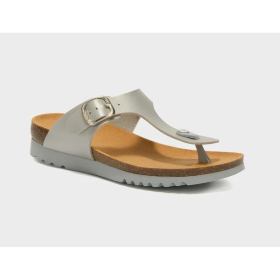 SANDALI BOA VISTA IN SIMILPELLE - ORO/ARGENTO