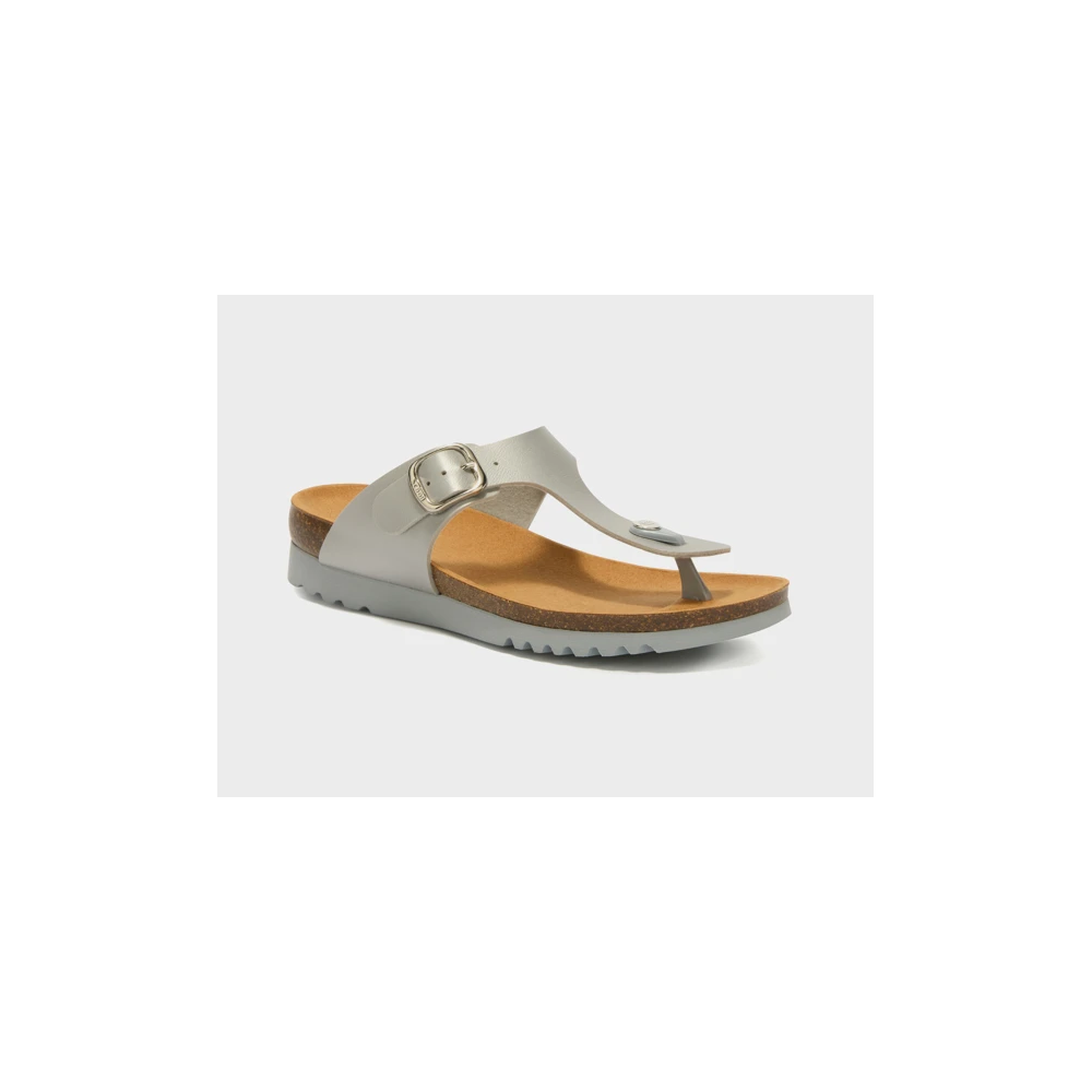 SANDALI BOA VISTA IN SIMILPELLE - ORO/ARGENTO