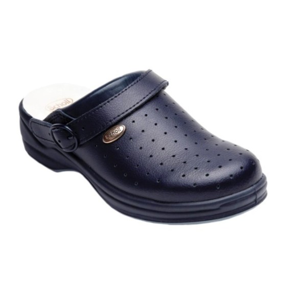 SCHOLL NEW BONUS CON FORI - BIANCO/BLU