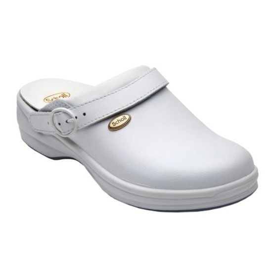 SCHOLL NEW BONUS LISCIO - BIANCO/BLU