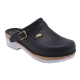 SCHOLL CLOG SUPERCOMFORT BLU NAVY