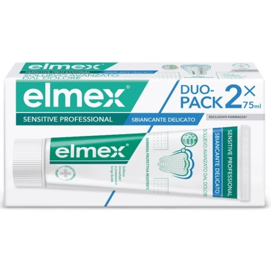 ELMEX DENTIFRICIO SENSITIVE PROFESSIONAL WHITE DUO - BIPACCO