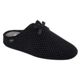 PANTOFOLE RACHELE MICROFIBRA BORDEAUX/NERO