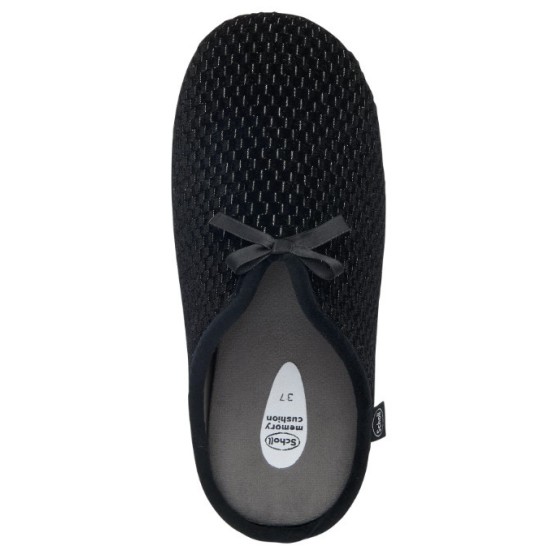 PANTOFOLE RACHELE MICROFIBRA BORDEAUX/NERO