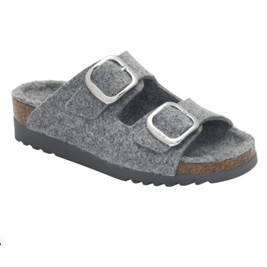 ILARY FLUFFY FELTRO GRIGIO TAGLIA 37