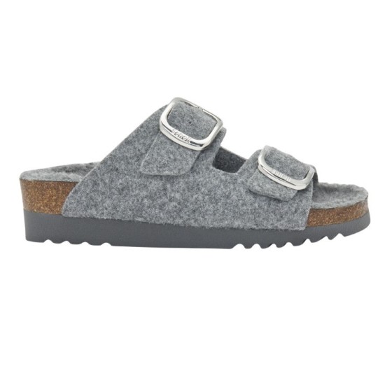 ILARY FLUFFY FELTRO GRIGIO TAGLIA 37