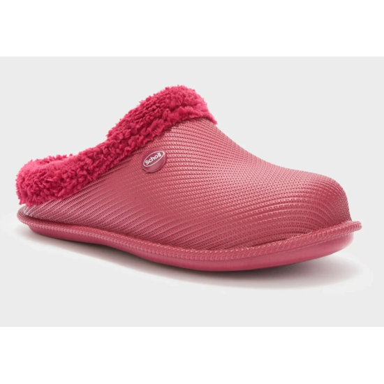 PANTOFOLE NEEVA CON PELLICCIA BORDEAUX