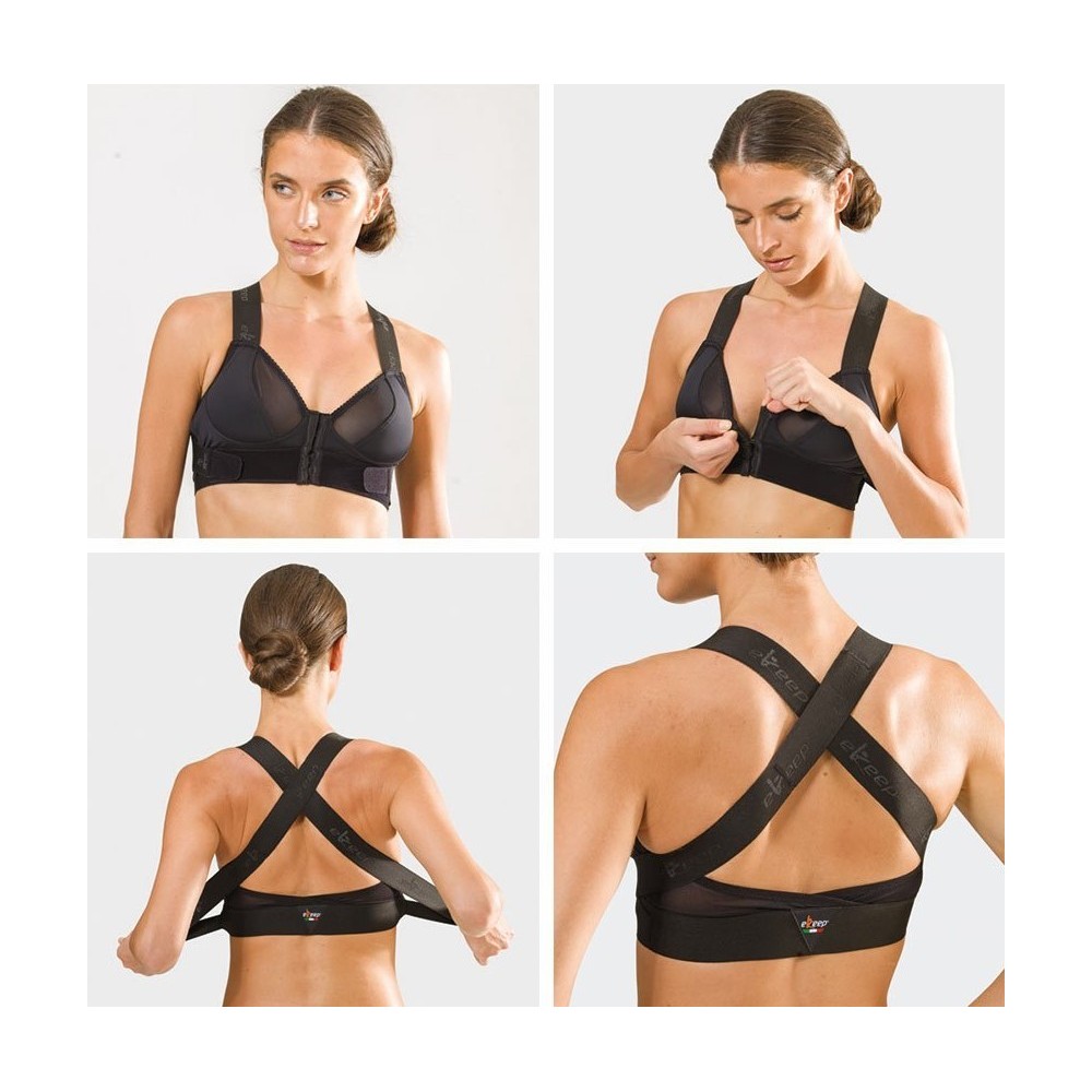 EKEEP B1 REGGISENO POSTURALE NERO