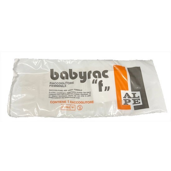 BABYRAC RACCOGLITORE URINA FEMMINA PEDIATRICO - 1PZ