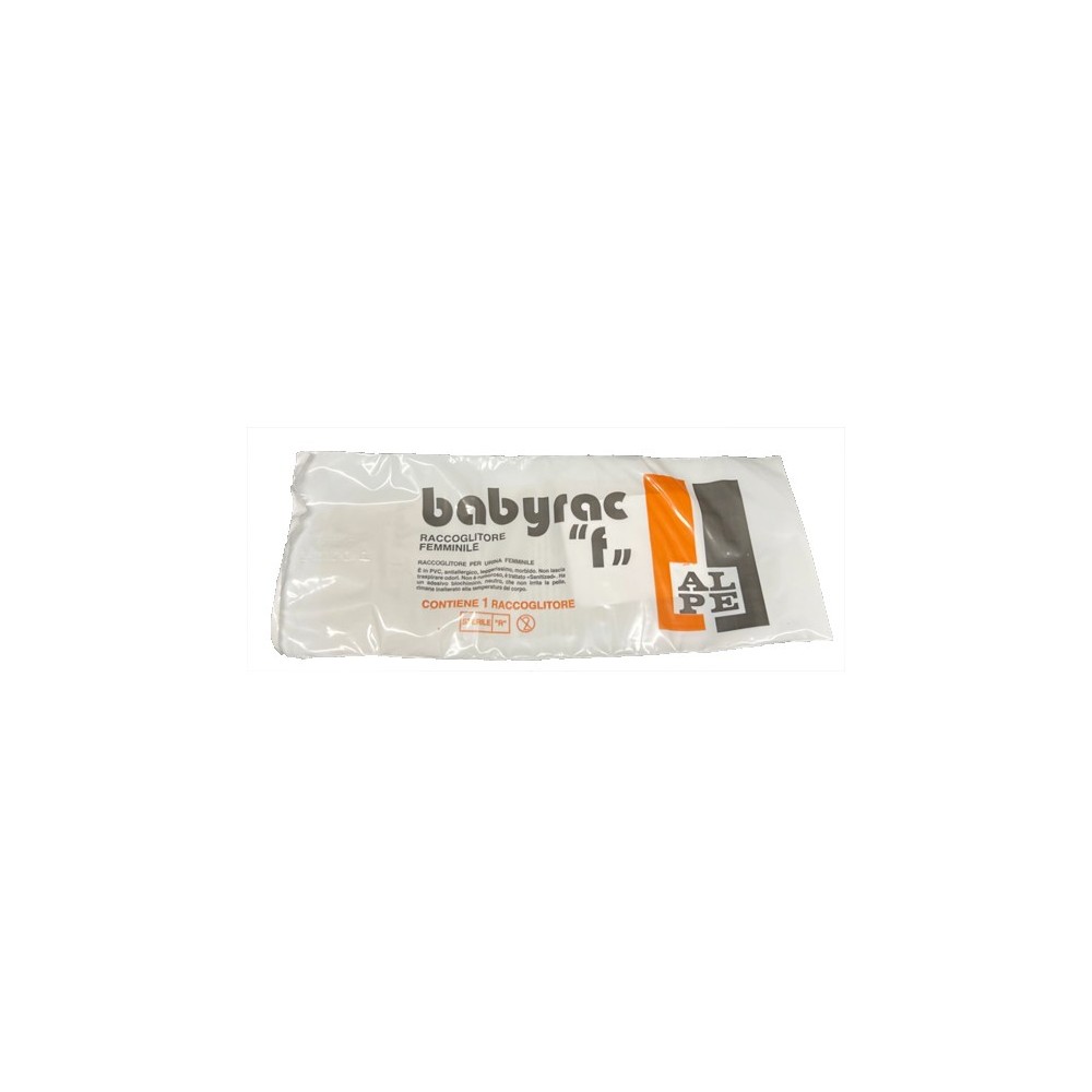 BABYRAC RACCOGLITORE URINA FEMMINA PEDIATRICO - 1PZ