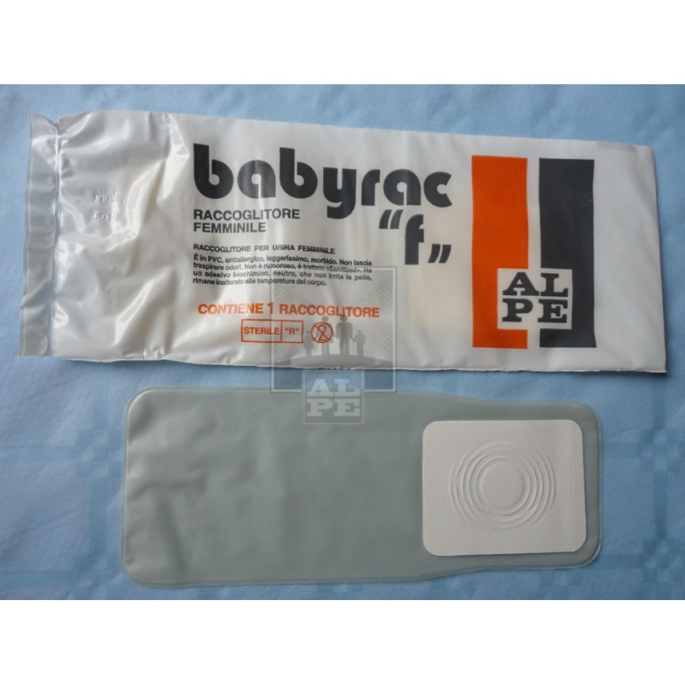 BABYRAC RACCOGLITORE URINA FEMMINA PEDIATRICO - 1PZ