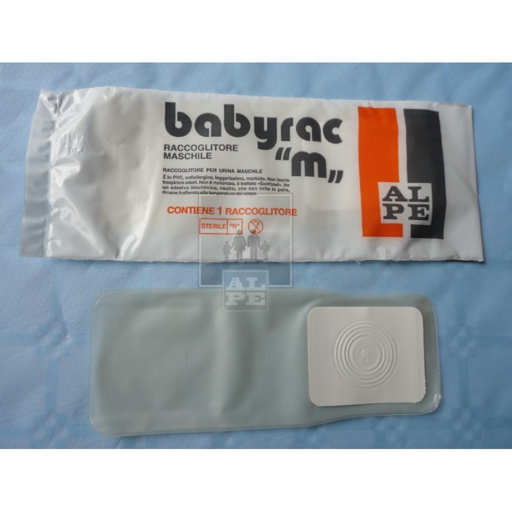 BABYRAC RACCOGLITORE URINA MASCHIO PEDIATRICO - 1PZ