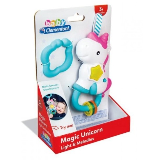 SONAGLINO UNICORNO INTERATTIVO CLEMENTONI 3MESI+