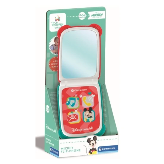 MICKEY FLIP-PHONE TOPOLINO 9-36MESI CLEMENTONI