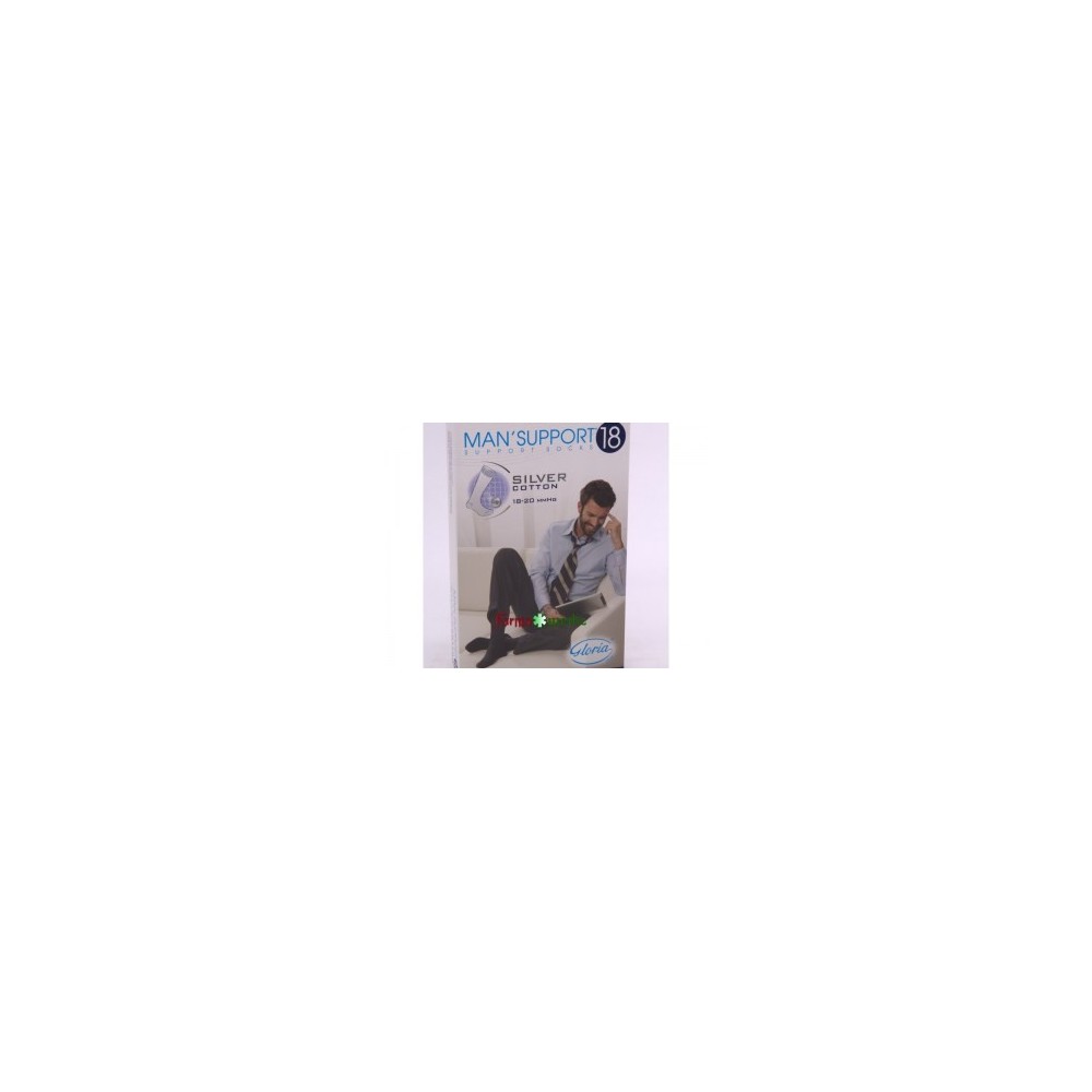 MAN SUPPORT GAMBALETTI 18 SILVER BLU