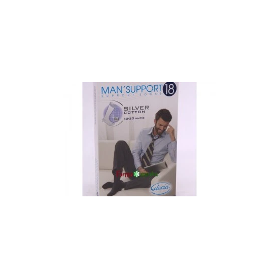 MAN SUPPORT GAMBALETTI 18 SILVER BLU