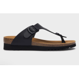 SANDALI BOA VISTA IN SIMILPELLE NERO