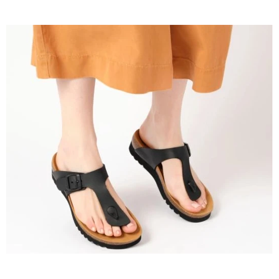 SANDALI BOA VISTA IN SIMILPELLE NERO