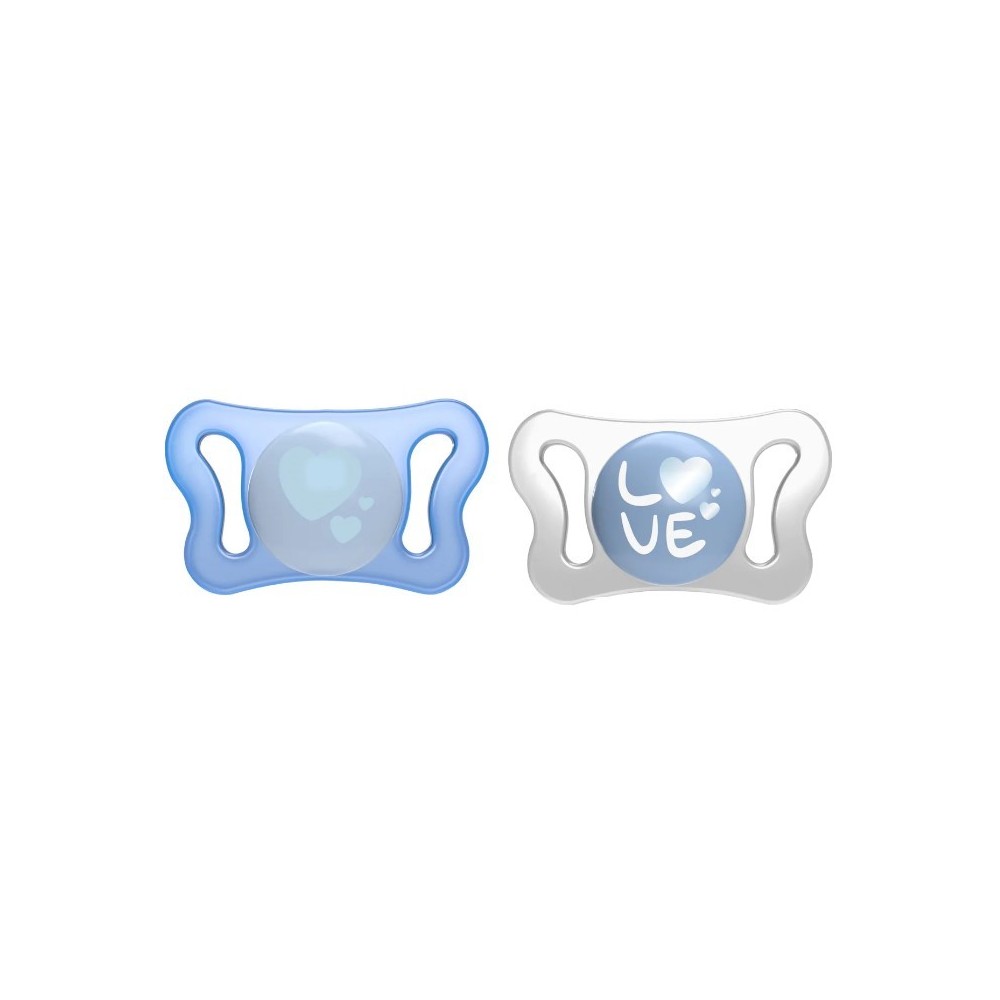 CHICCO SUCCHIETTO MICRO LUMINOSO SILICONE 0-2MESI 2PZ