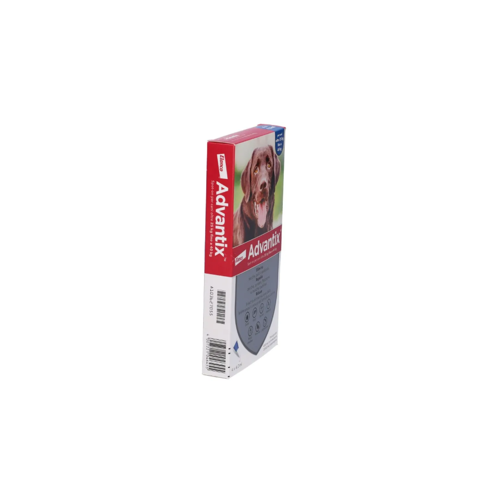 ADVANTIX SPOT ON 4 PIPETTE 25-40KG