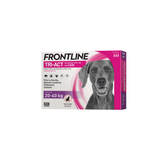 FRONTLINE TRI-ACT 3 PIPETTE 20-40KG