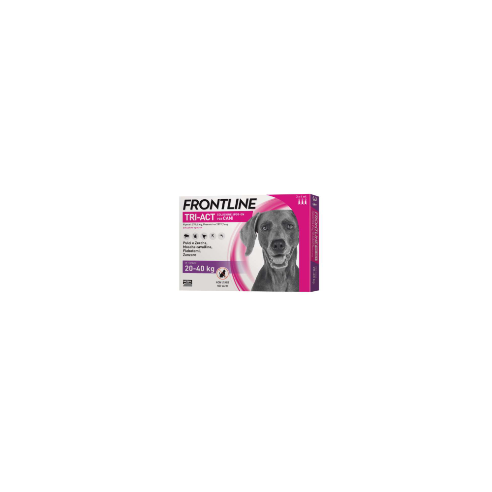 FRONTLINE TRI-ACT 3 PIPETTE 20-40KG