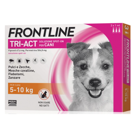 FRONTLINE TRI-ACT 3 PIPETTE 5-10KG