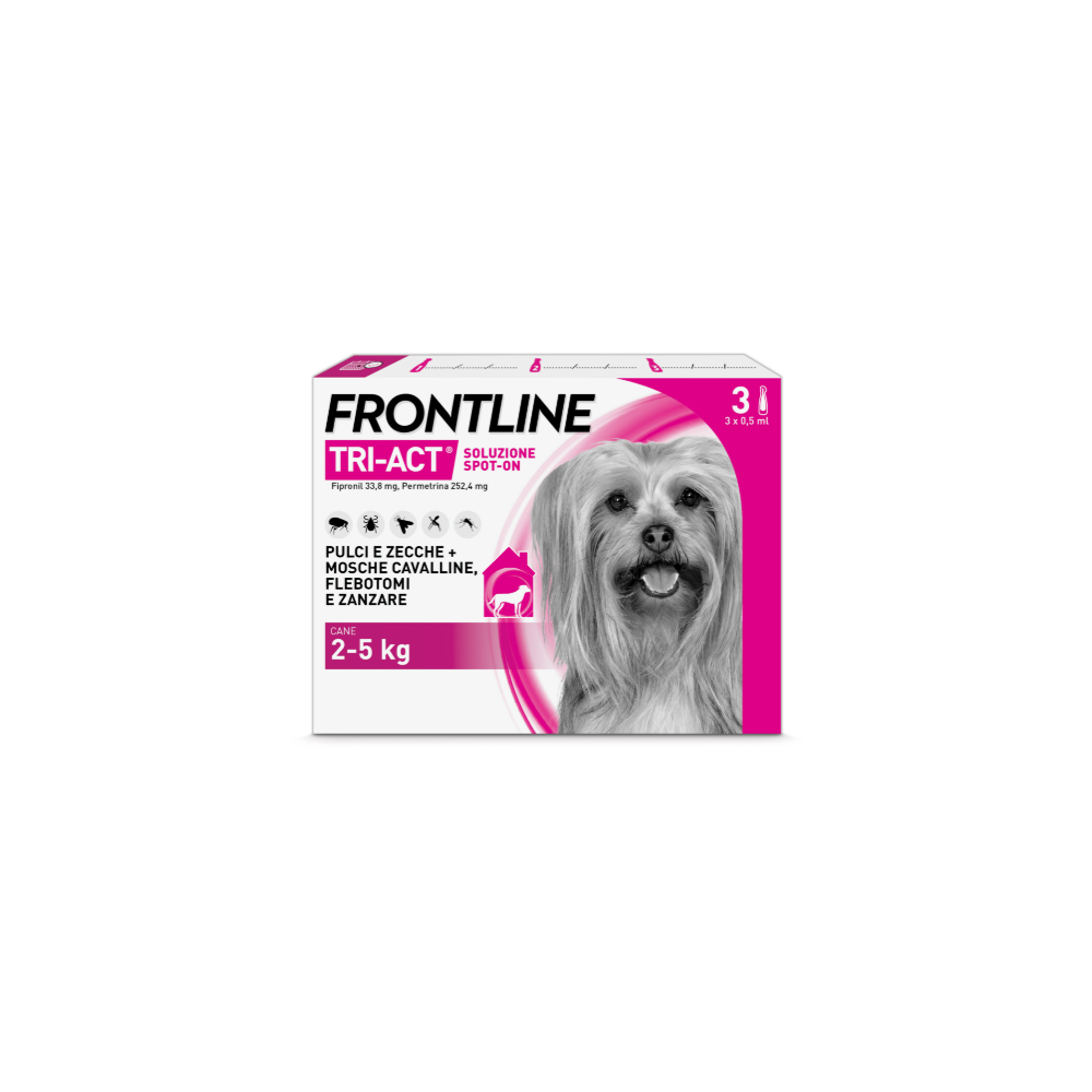 FRONTLINE TRI-ACT 3 PIPETTE 2-5KG