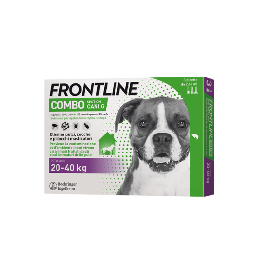FRONTLINE COMBO 3 PIPETTE 20-40KG