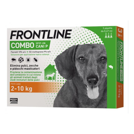 FRONTLINE COMBO 3 PIPETTE 2-10KG
