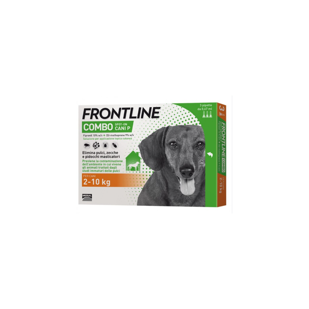 FRONTLINE COMBO 3 PIPETTE 2-10KG